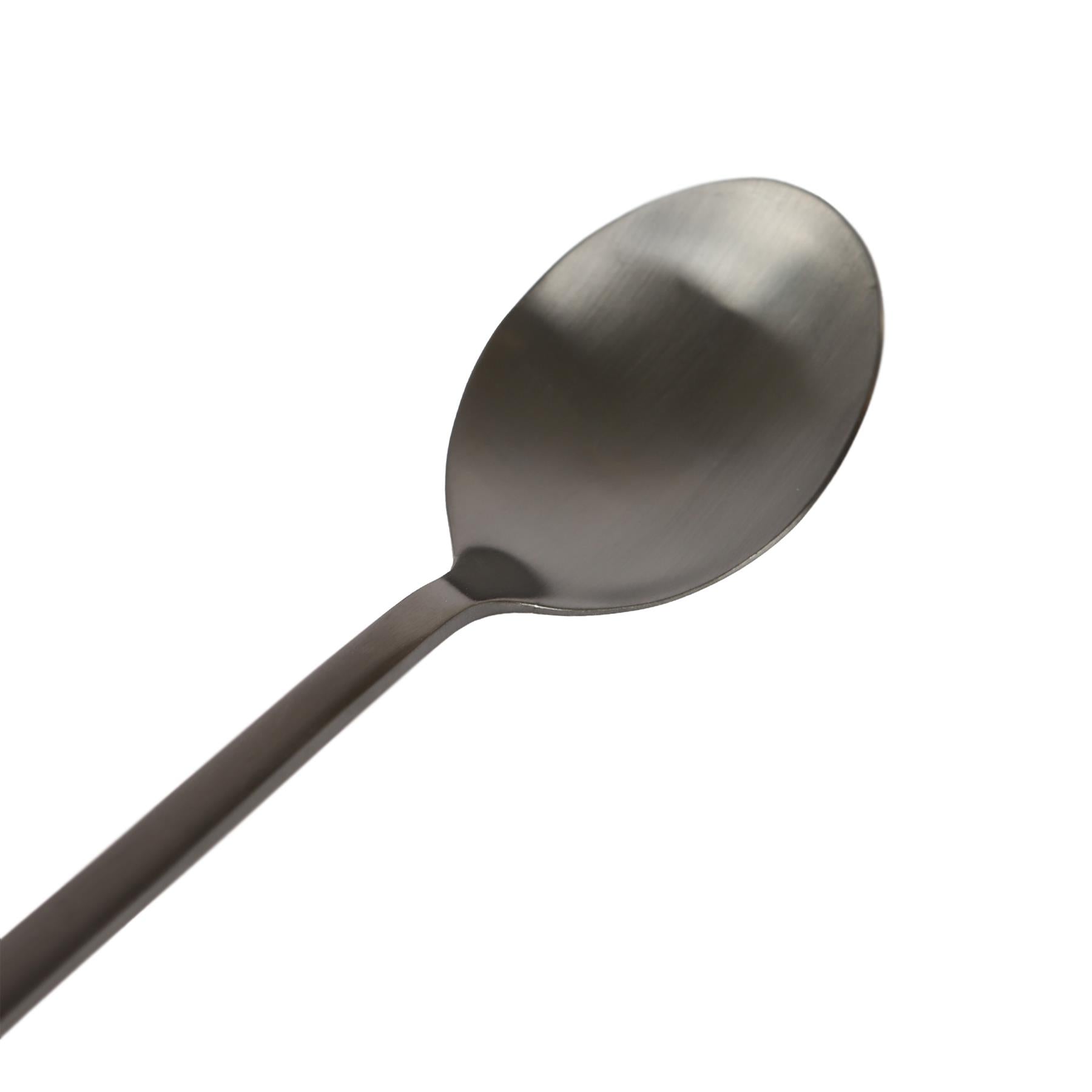 Stainless Steel Dessert Spoons - 20cm - Pack of Four