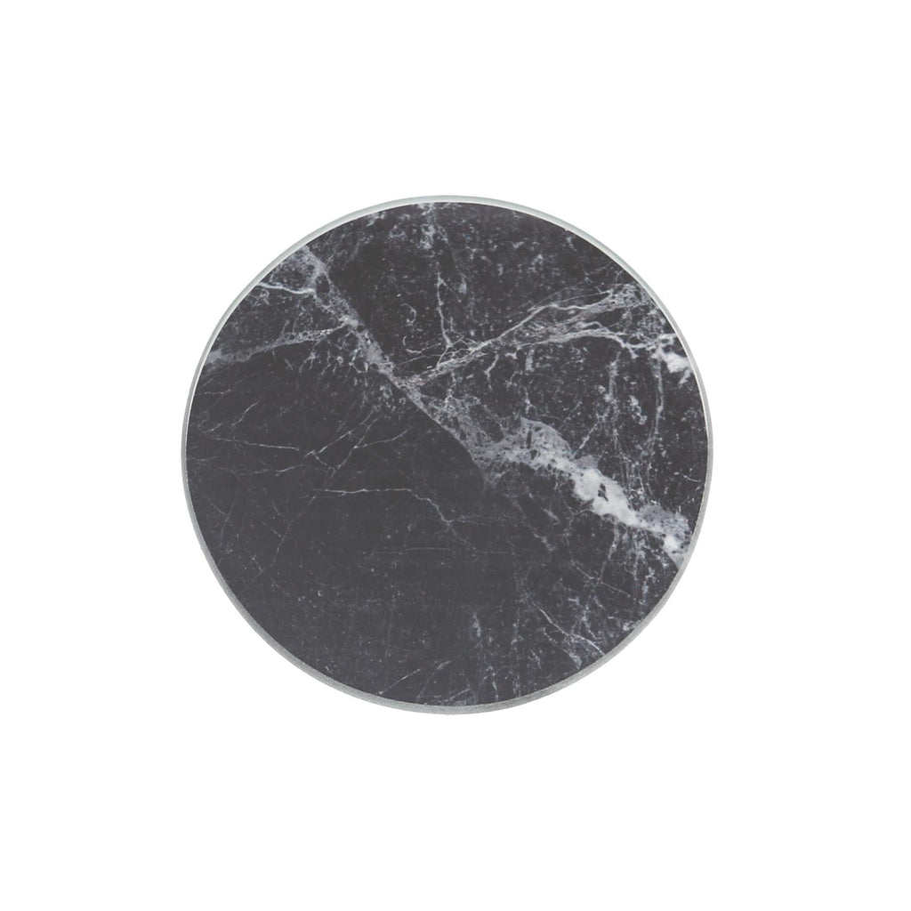 Round Glass Coasters - Marble - Pack of 6
