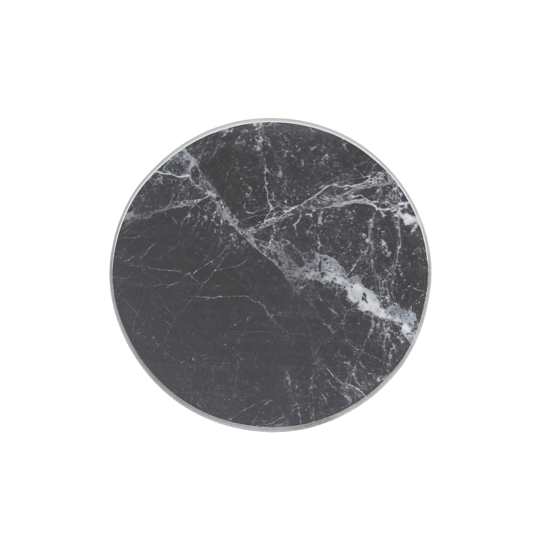 Round Glass Coasters - Marble - Pack of 6