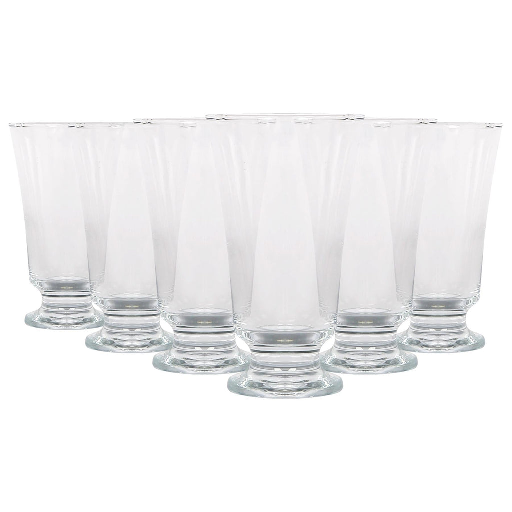 150ml Troya Glass Footed Tumblers - Pack of Six