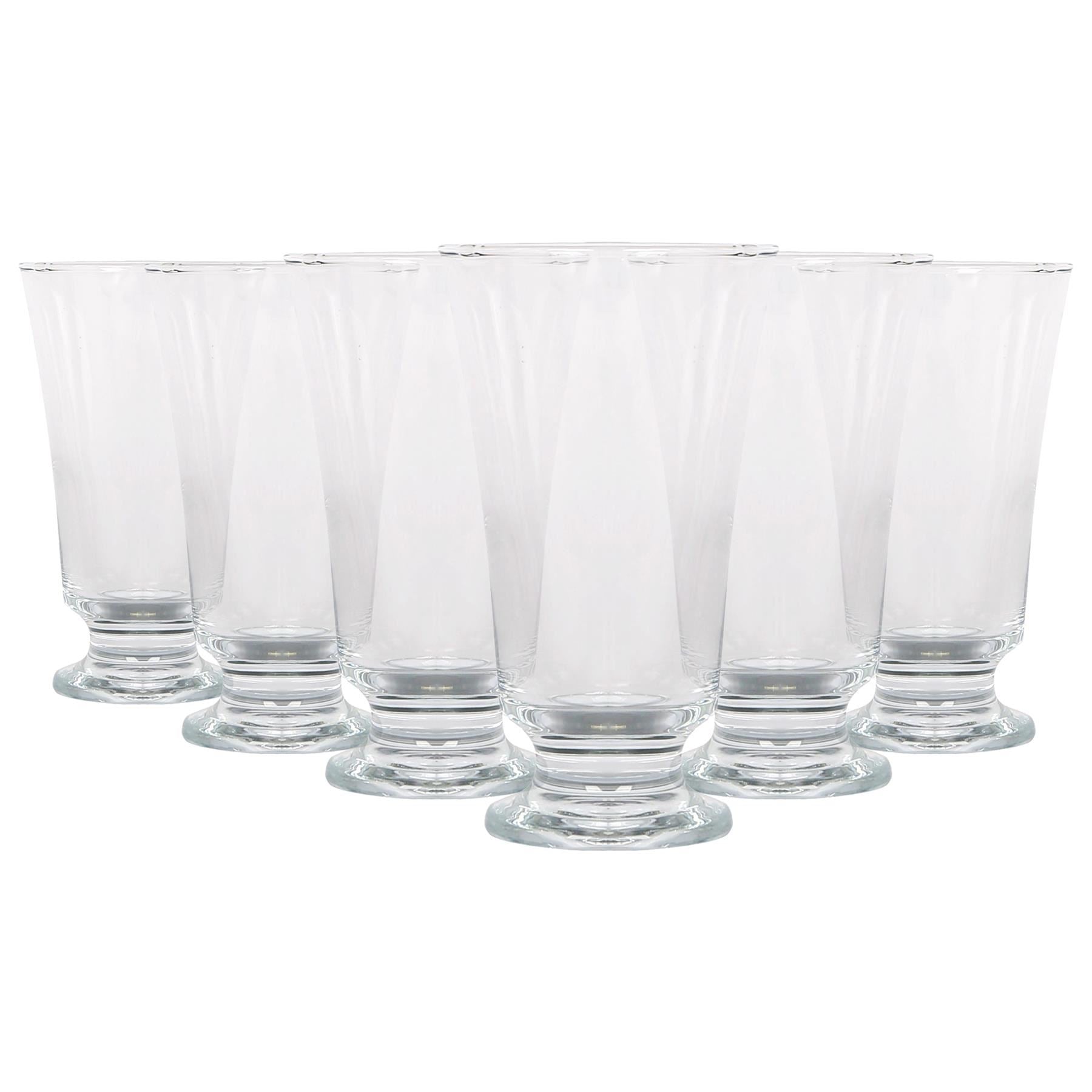 150ml Troya Glass Footed Tumblers - Pack of Six