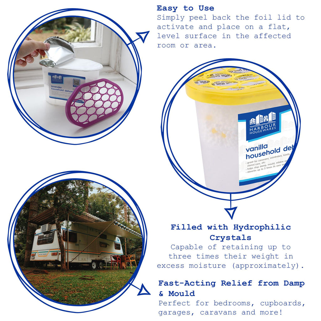 Interior Dehumidifiers - 500ml - Pack of 10