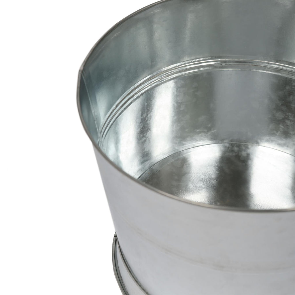 Handmade Galvanized Iron Ice Bucket - 26.5cm