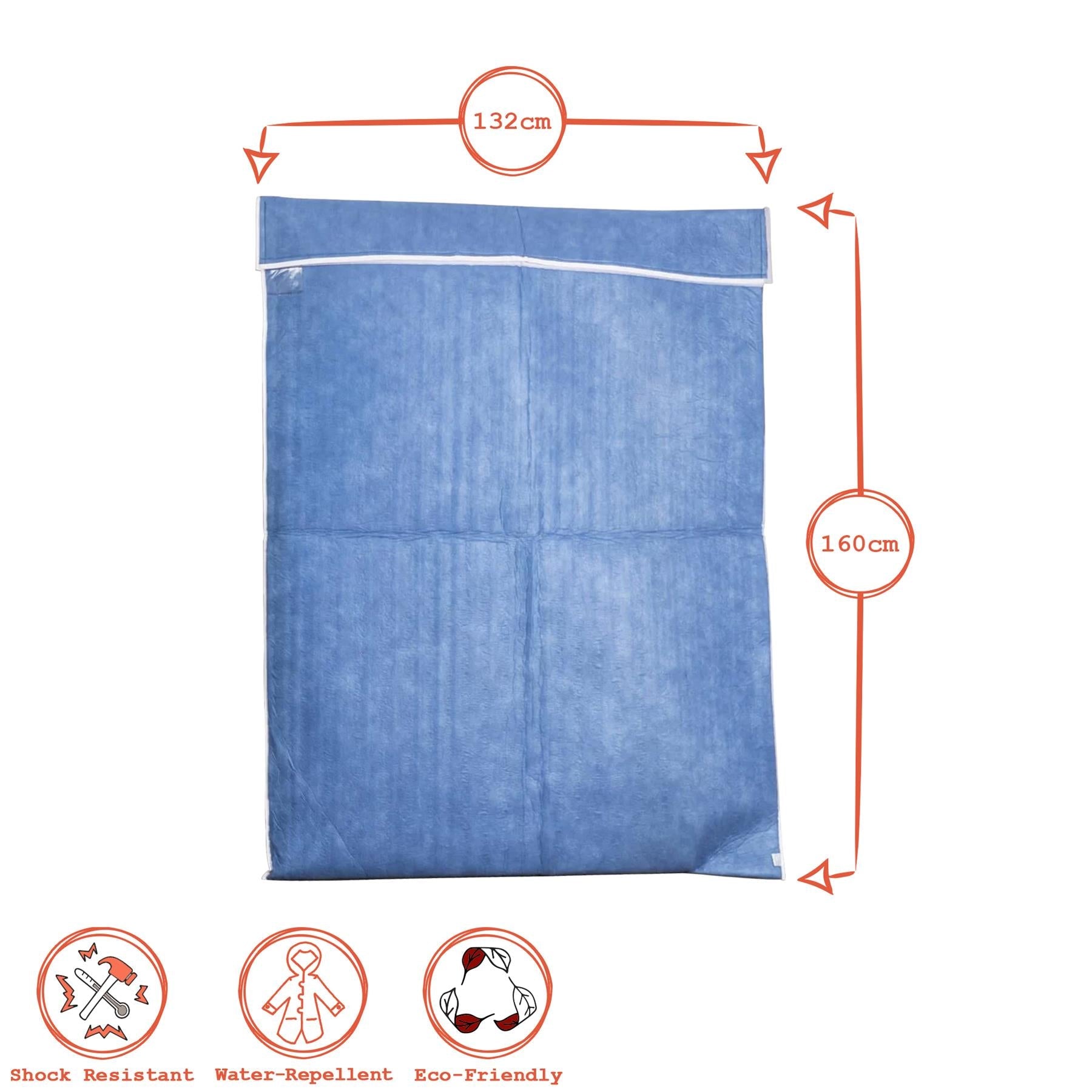 Reusable Art Bag - Blue