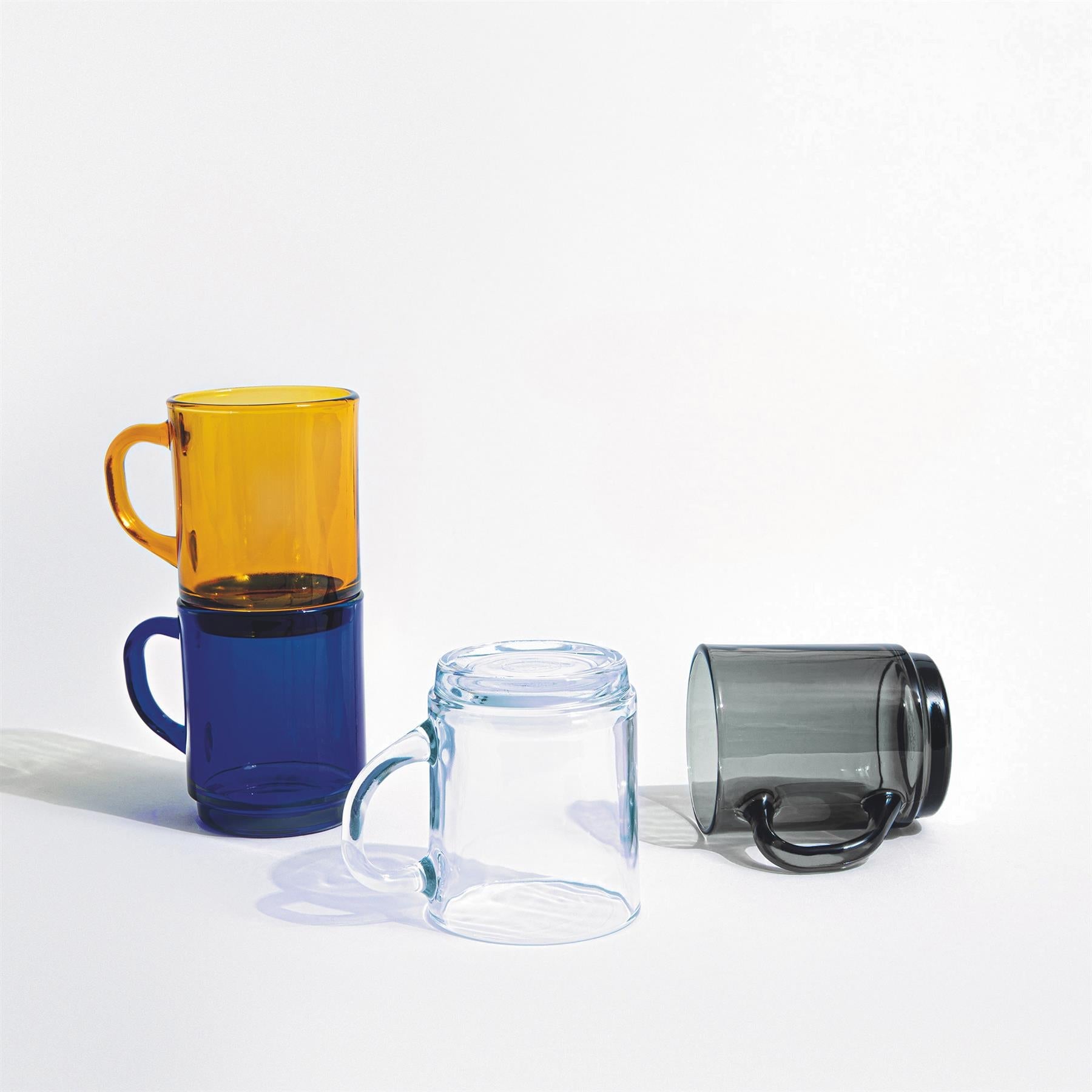 260ml Versailles Glass Mugs - Pack of Six