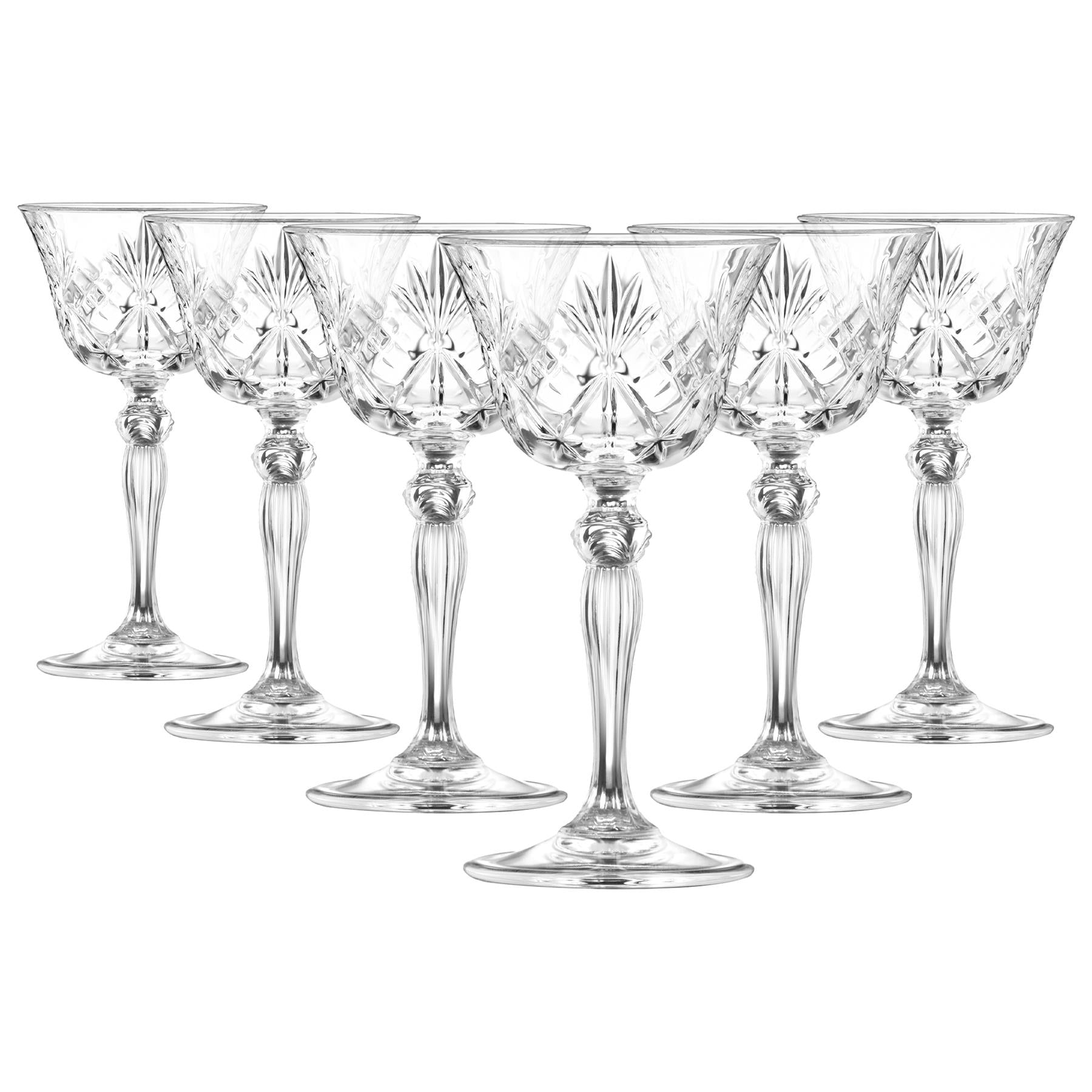 160ml Melodia Glass Champagne Saucers - Pack of Six