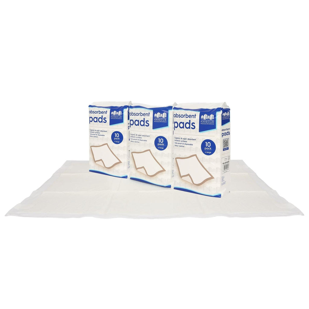 Disposable Incontinence Bed Pads - 60cm x 89cm - Pack of 30