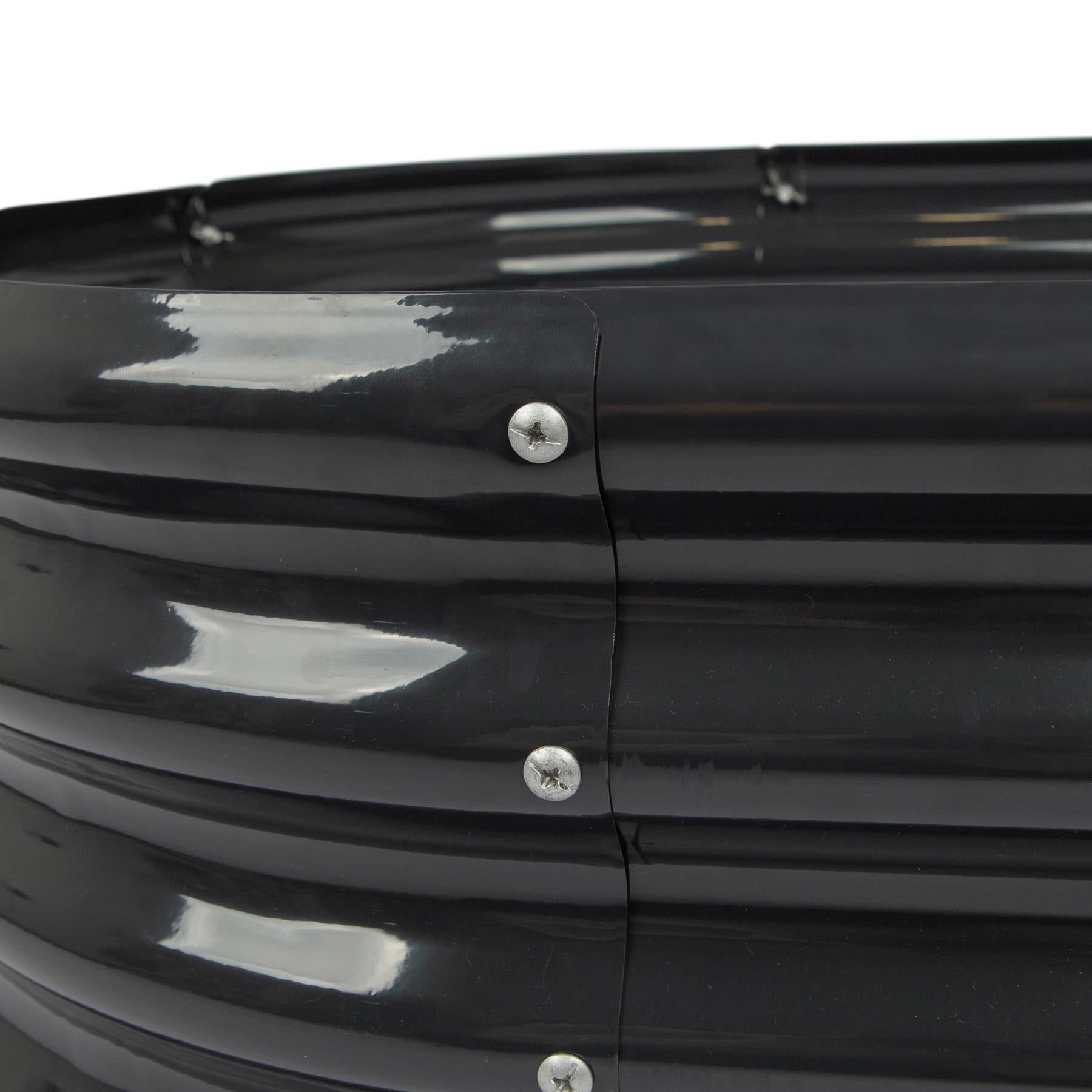 Galvanised Steel Raised Garden Bed Extension Set - 50cm