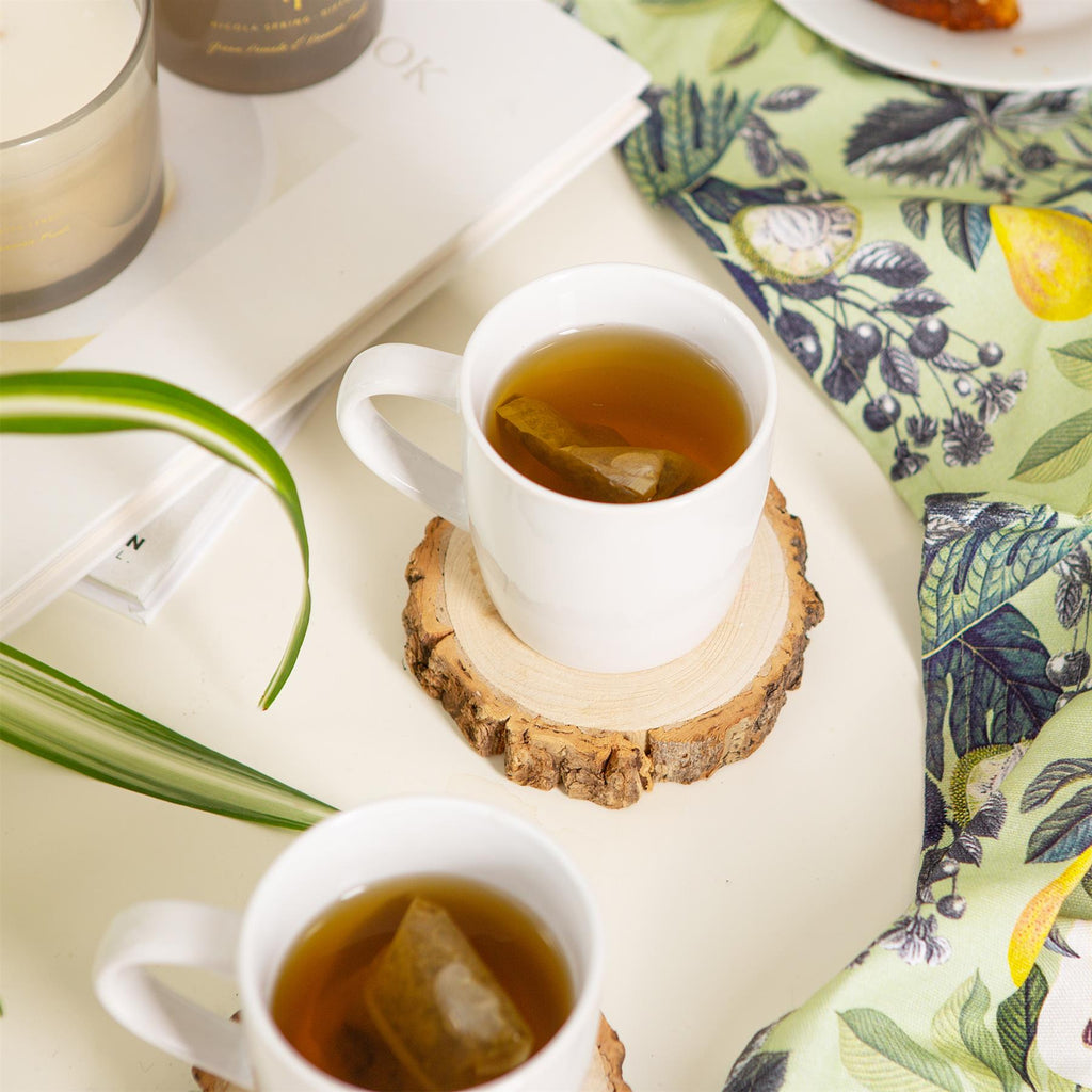 350ml Coloured Coffee Mugs - Pack of 4