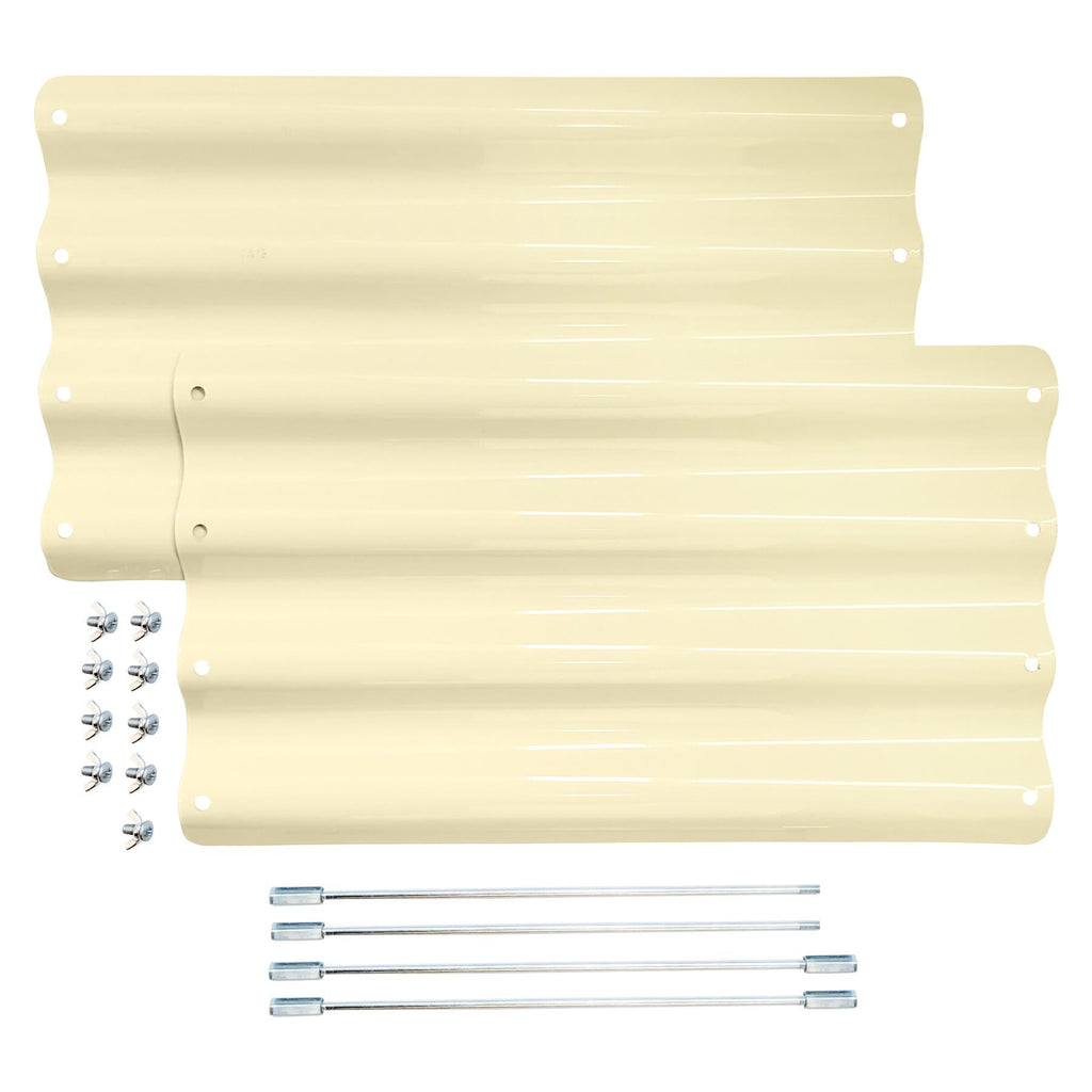 Galvanised Steel Raised Garden Bed Extension Set - 50cm