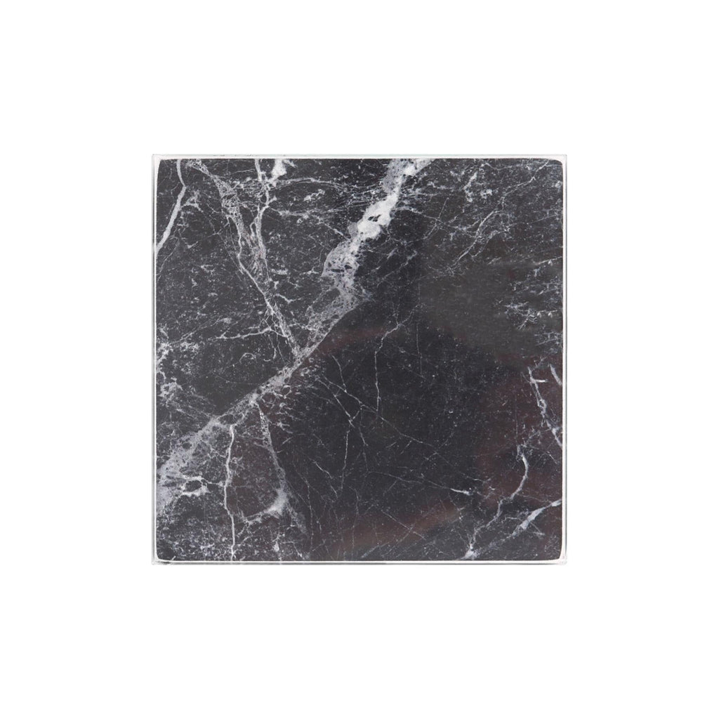 Square Glass Coasters - Marble - Pack of 6