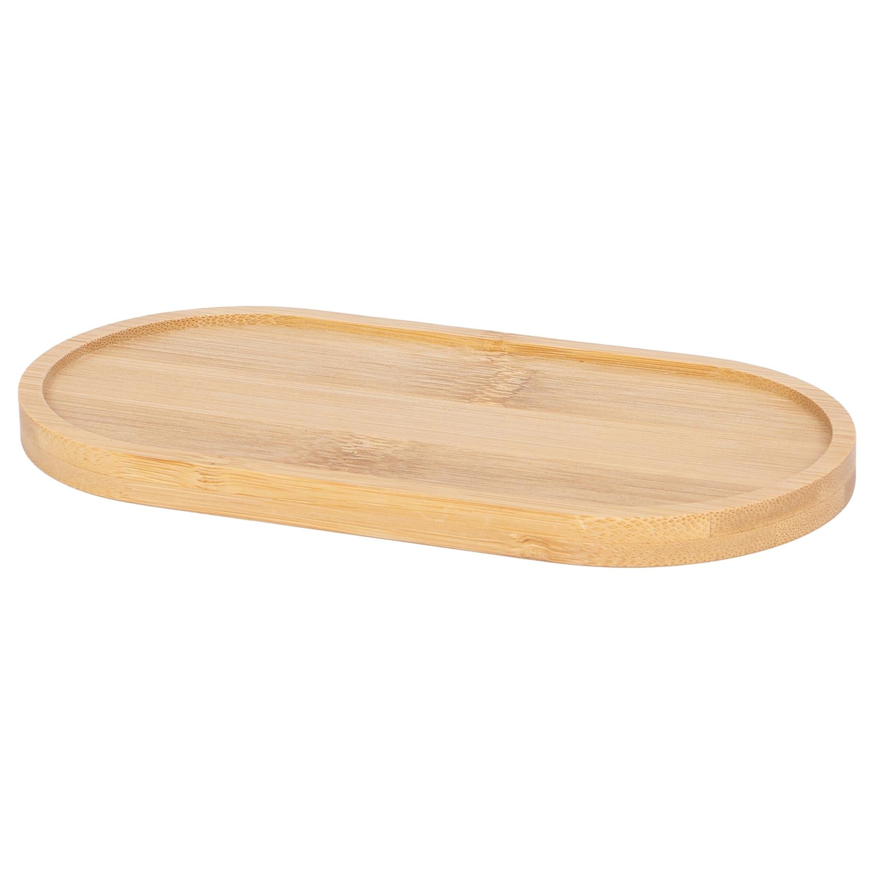 Bamboo Soap Dispenser Tray - 17.5cm