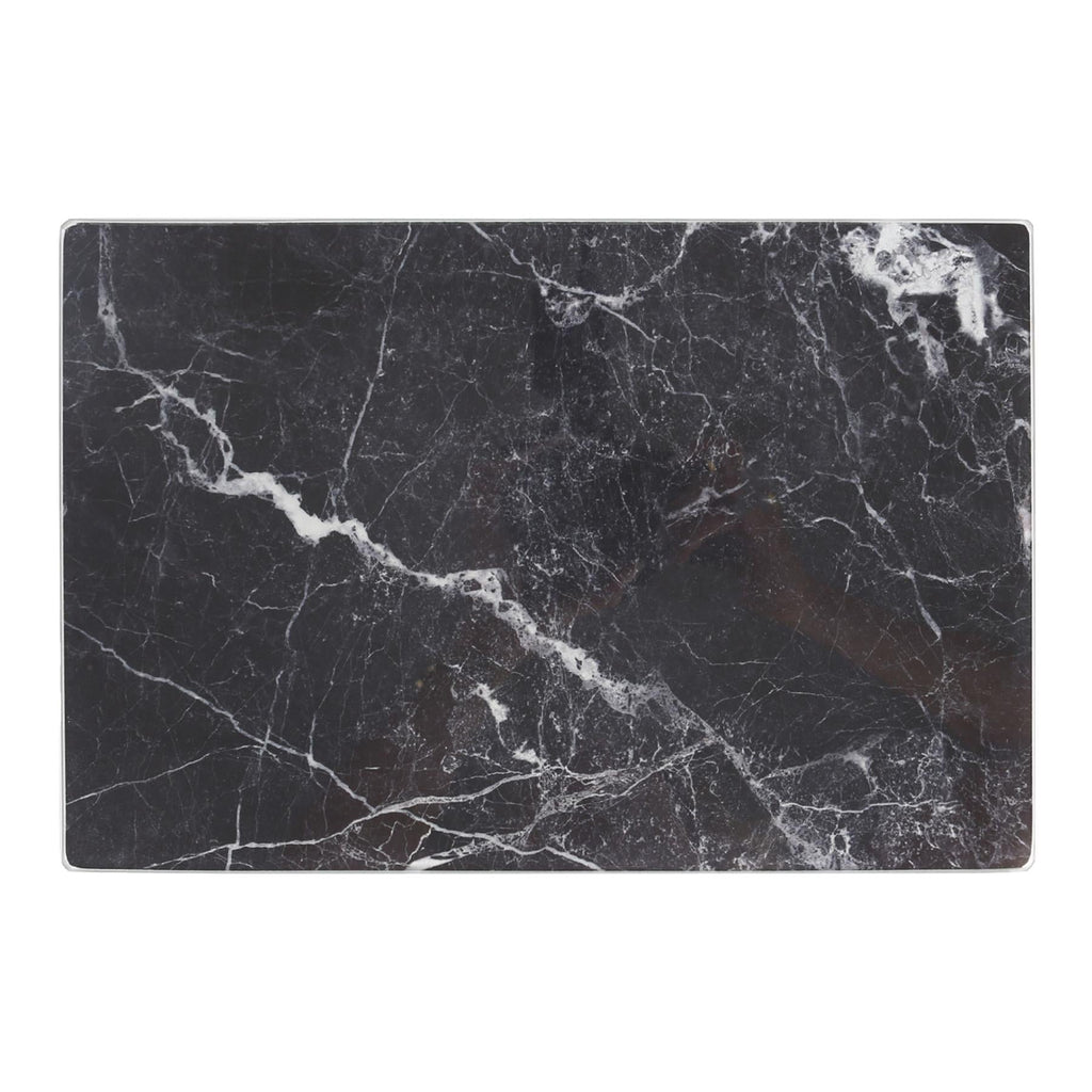 Rectangle Glass Chopping Board - 50cm x 40cm - Marble