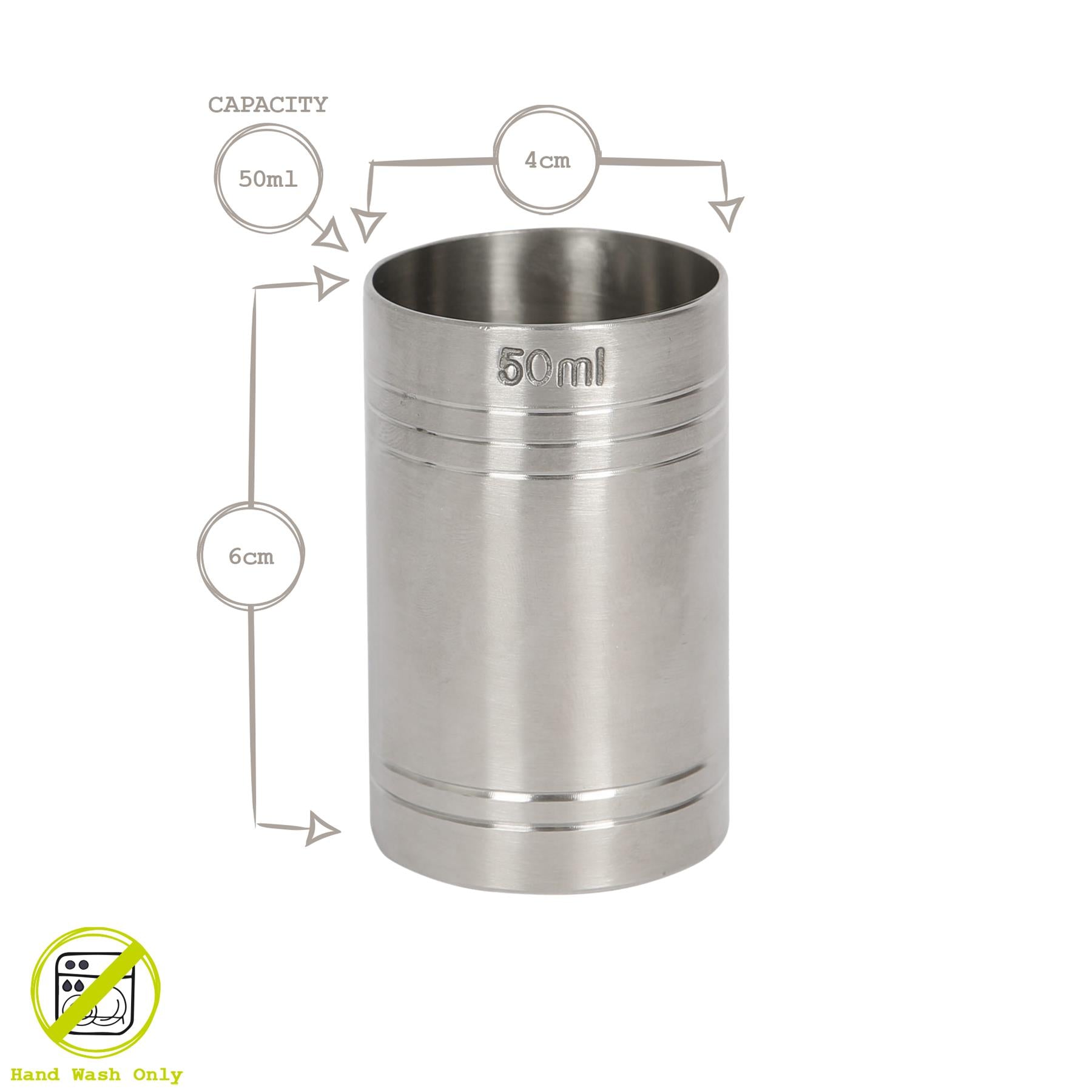 Stainless Steel Thimble Measure