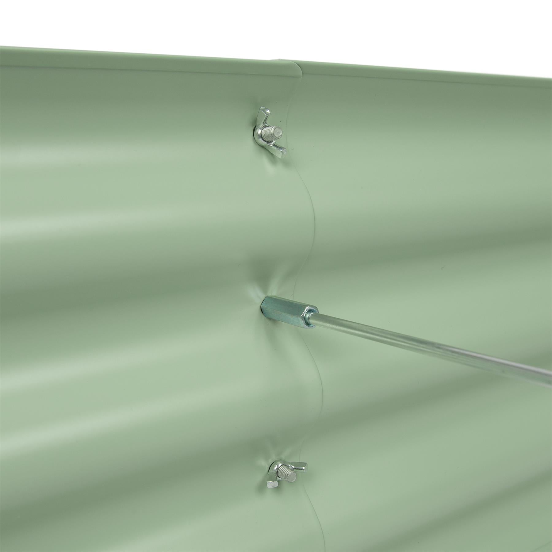 Galvanised Steel Raised Garden Bed Extension Set - 50cm