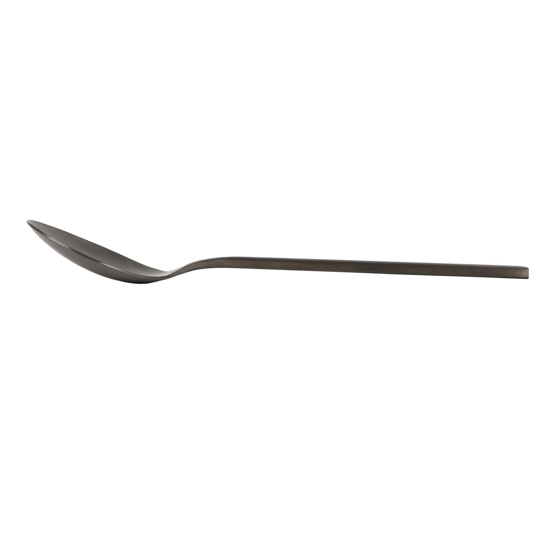 Stainless Steel Dessert Spoons - 20cm - Pack of Four
