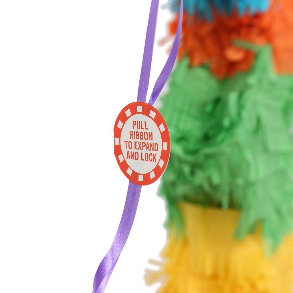 Number 3 Pop-Out Pinata with Stick & Blindfold - Multi Stick