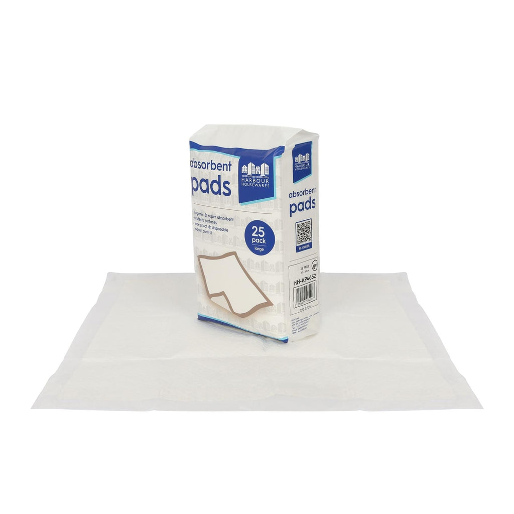 Disposable Incontinence Bed Pads - 60cm x 60cm - Pack of 25