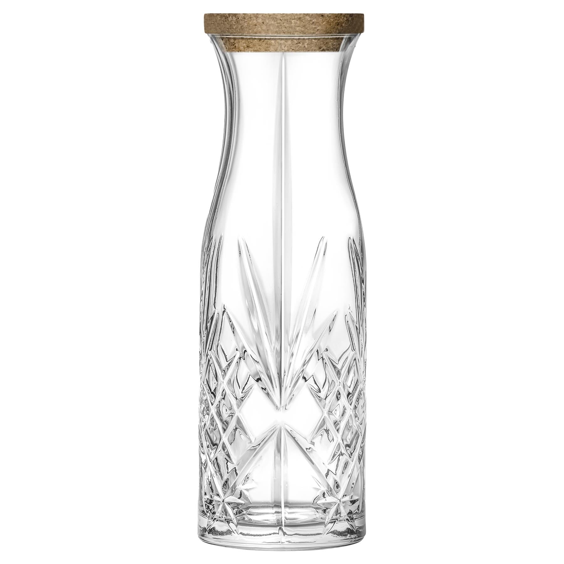 1L Melodia Glass Carafe with Cork Lid