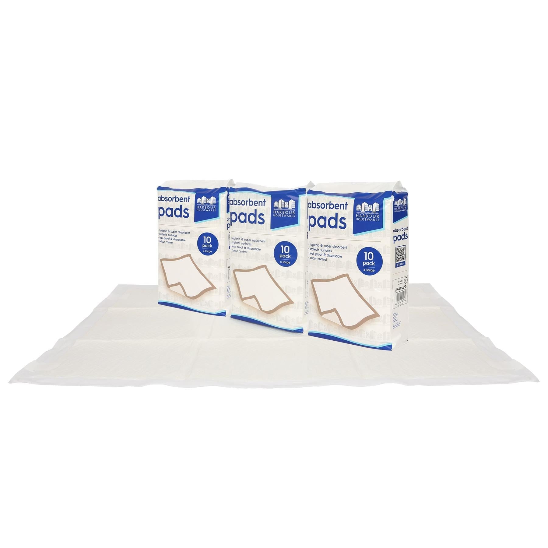 Disposable Puppy Training Pads - 60cm x 89cm - Pack of 30