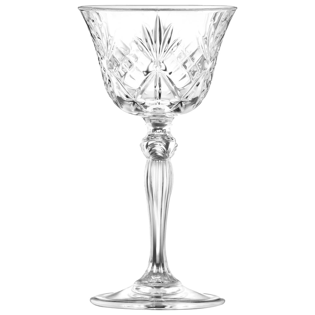 160ml Melodia Glass Champagne Saucers - Pack of Six