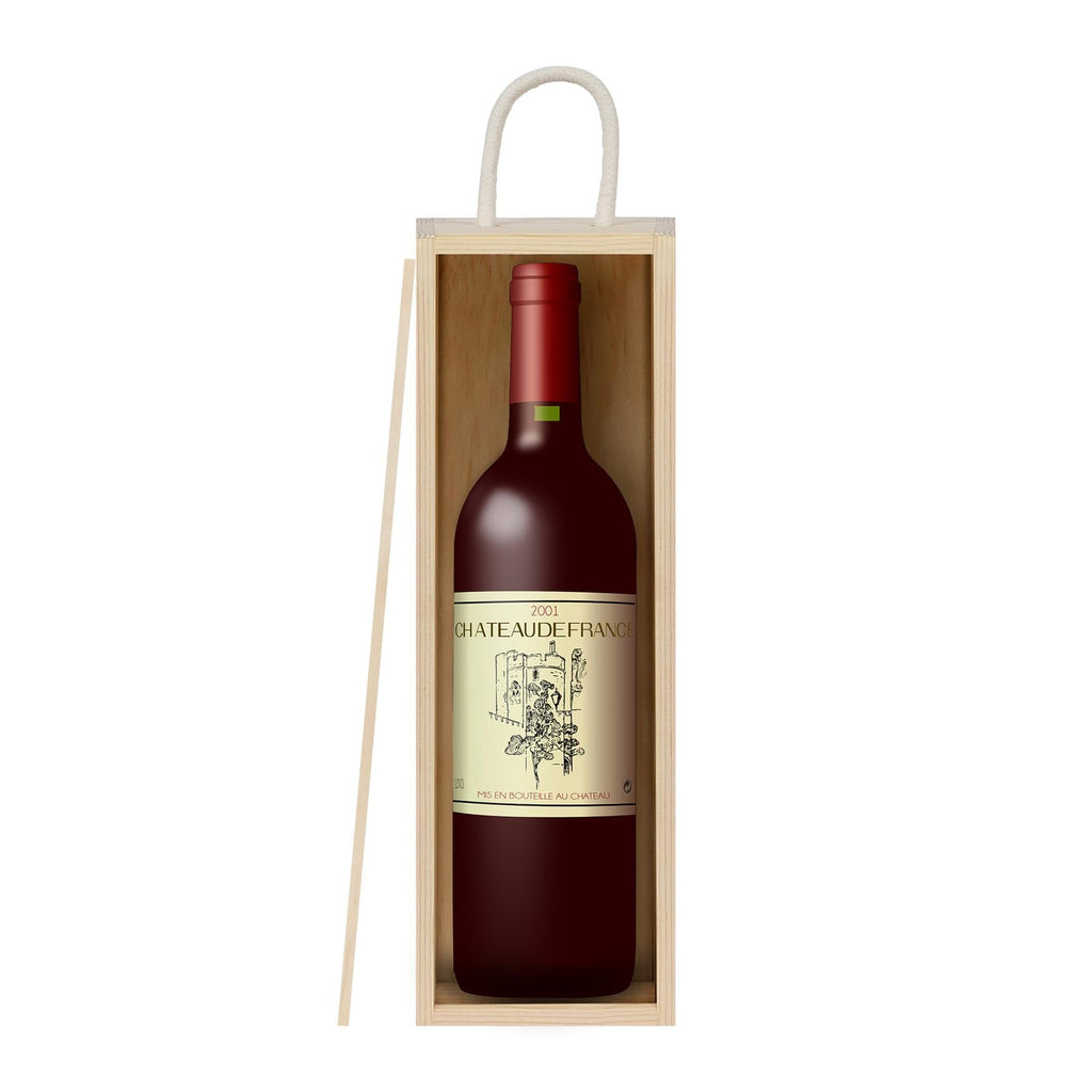 Single Bottle Wooden Wine Box