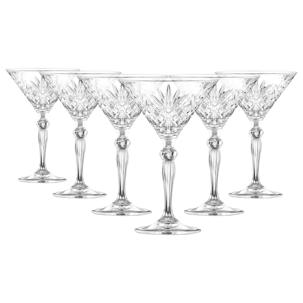 210ml Melodia Martini Glasses - Pack of Six