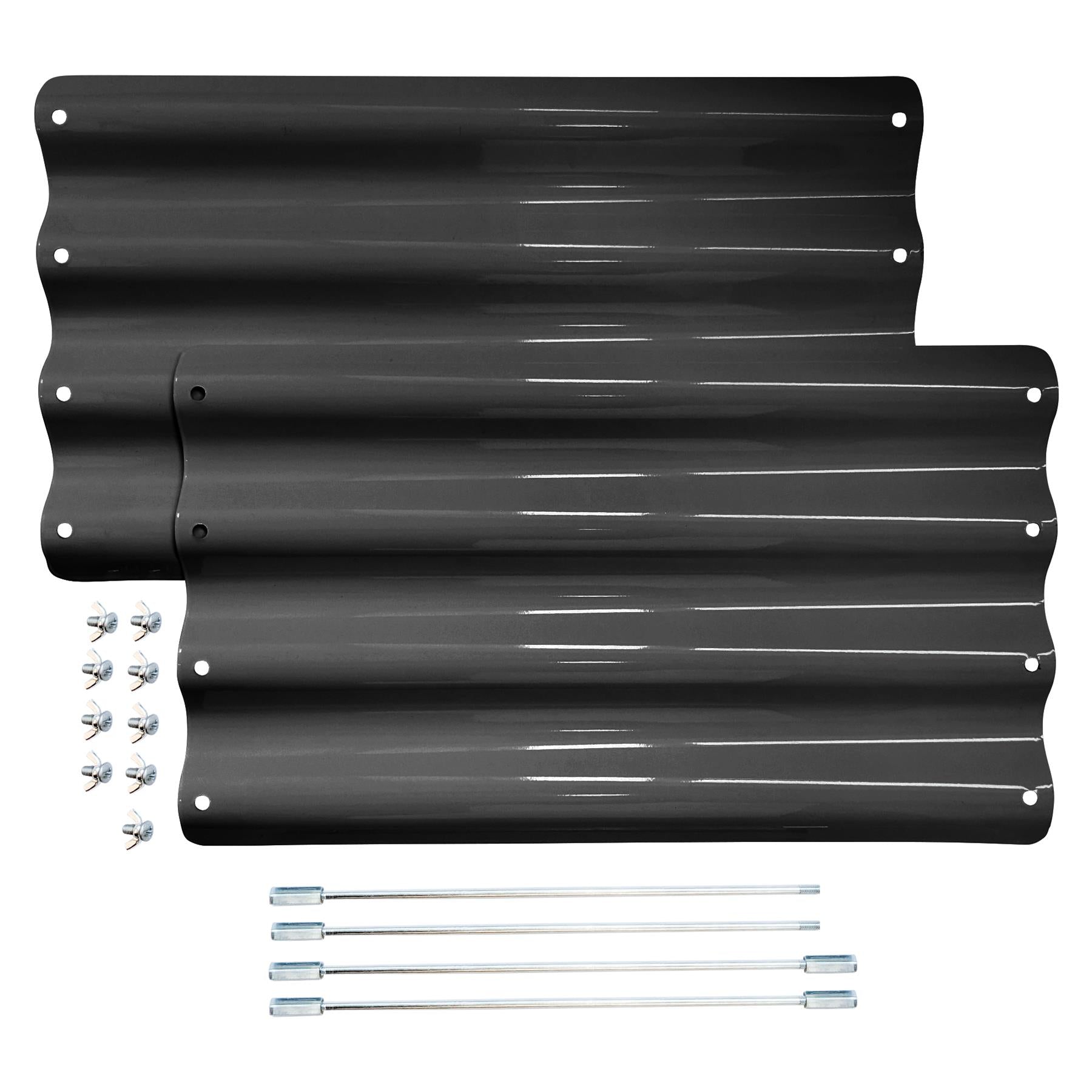 Galvanised Steel Raised Garden Bed Extension Set - 50cm