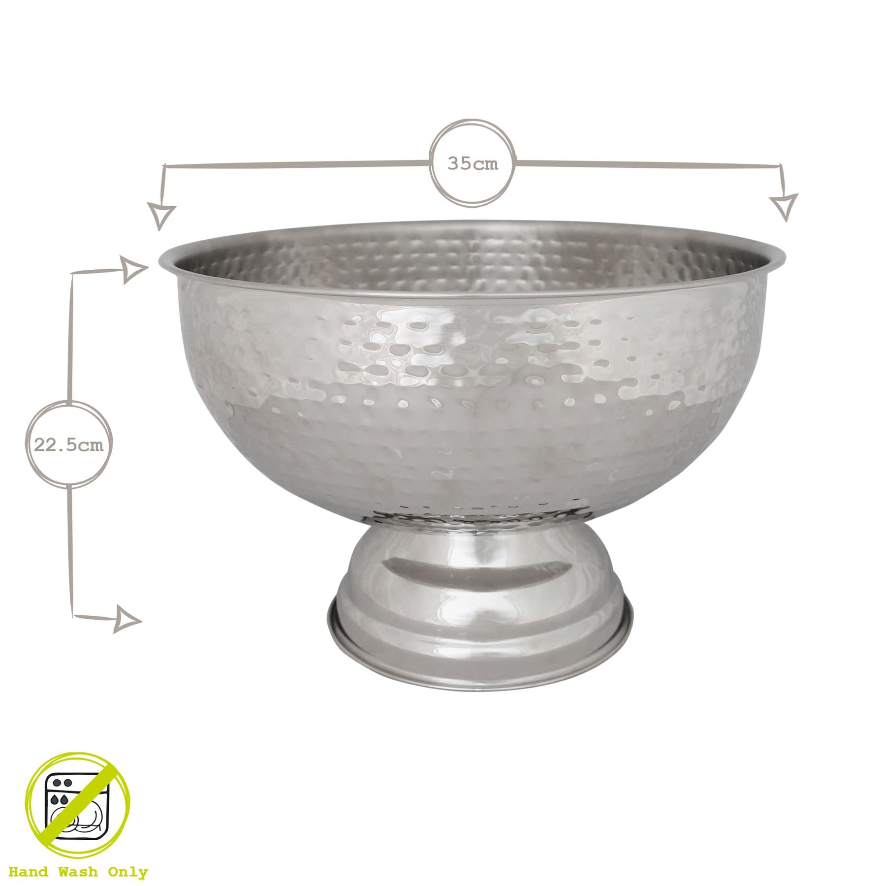 Stainless Steel Champagne Ice Bucket - 35cm