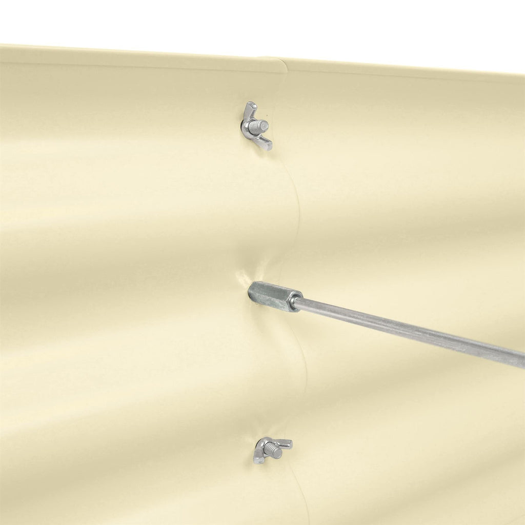 Galvanised Steel Raised Garden Bed Extension Set - 50cm