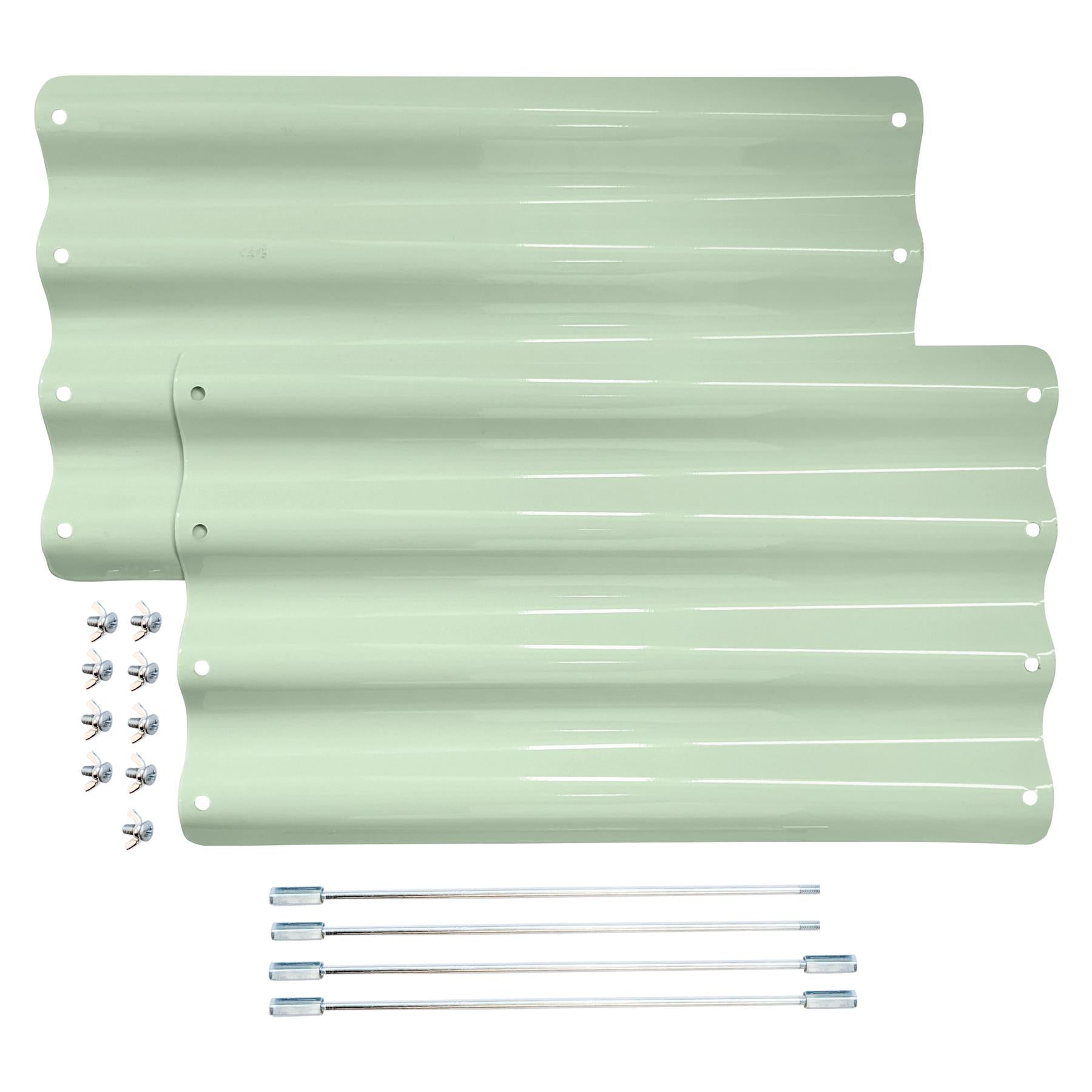 Galvanised Steel Raised Garden Bed Extension Set - 50cm