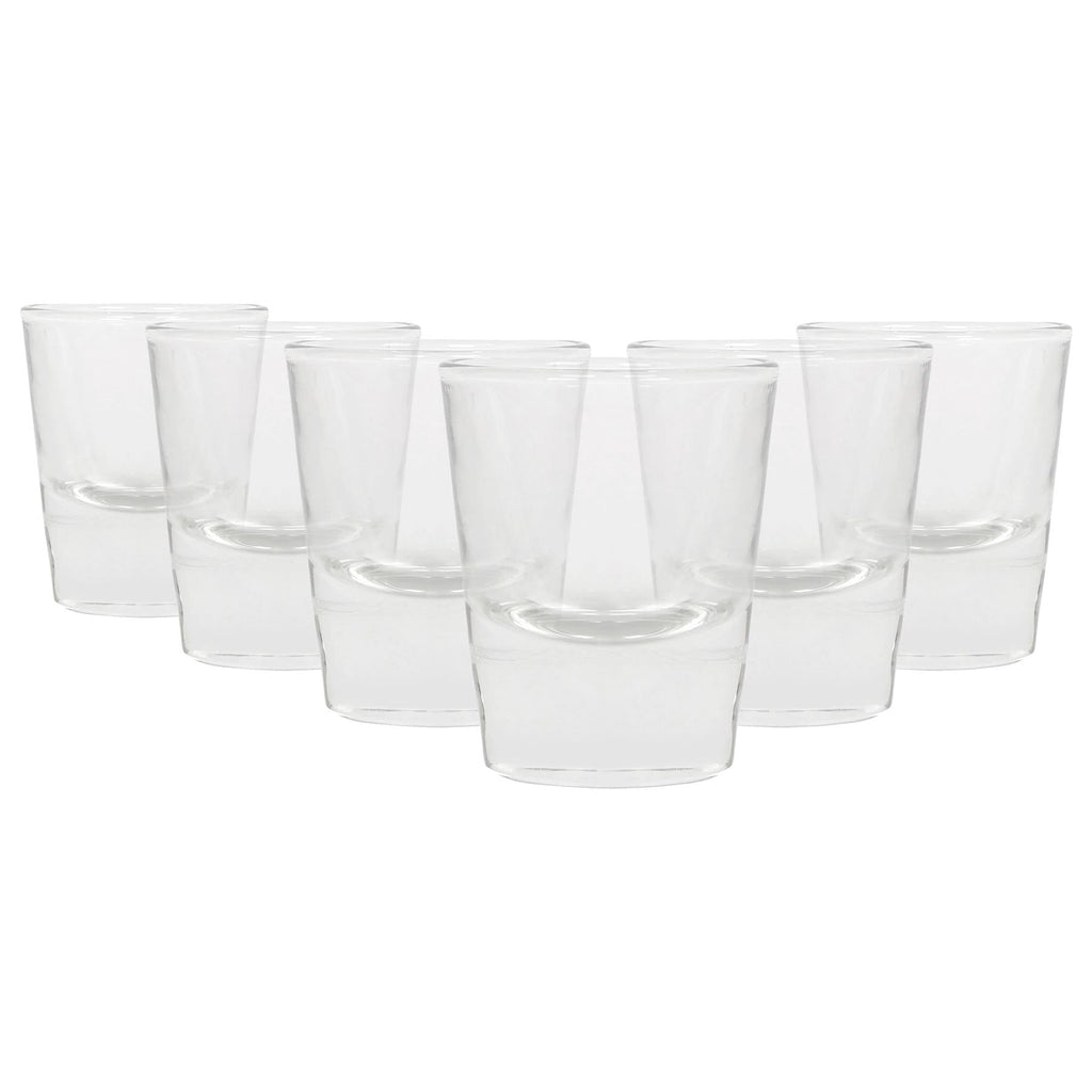 25ml Wide Shot Glasses - Pack of 6