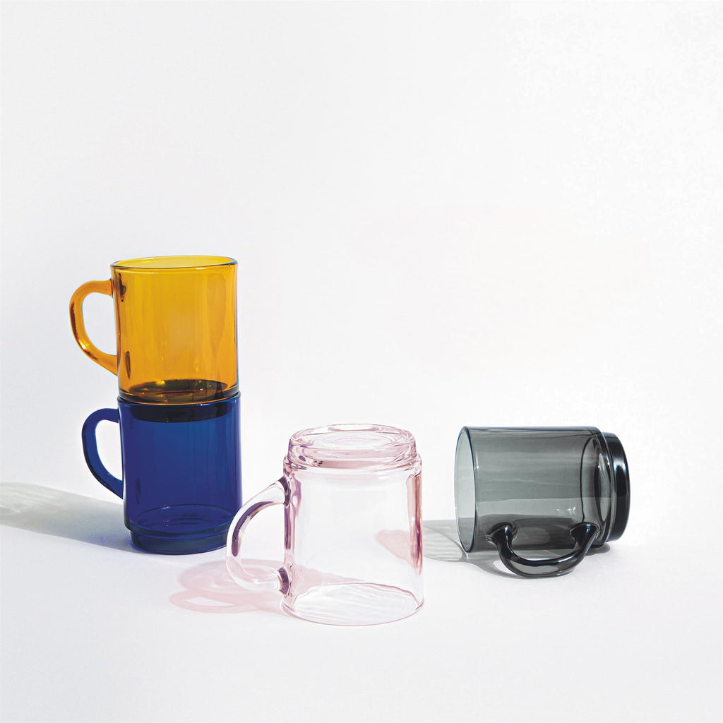 260ml Versailles Glass Mugs - Pack of Six
