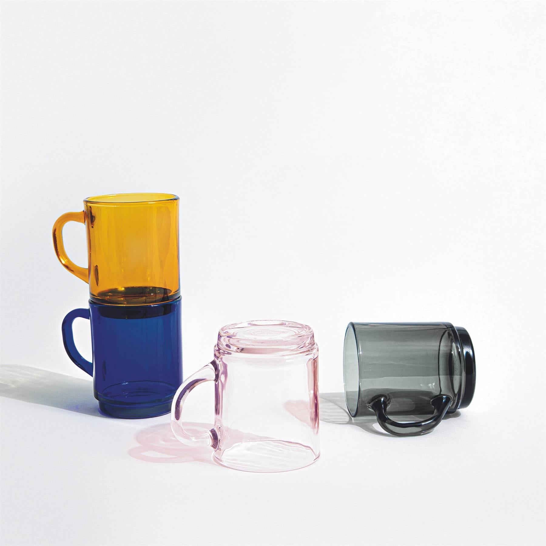 260ml Versailles Glass Mugs - Pack of Six