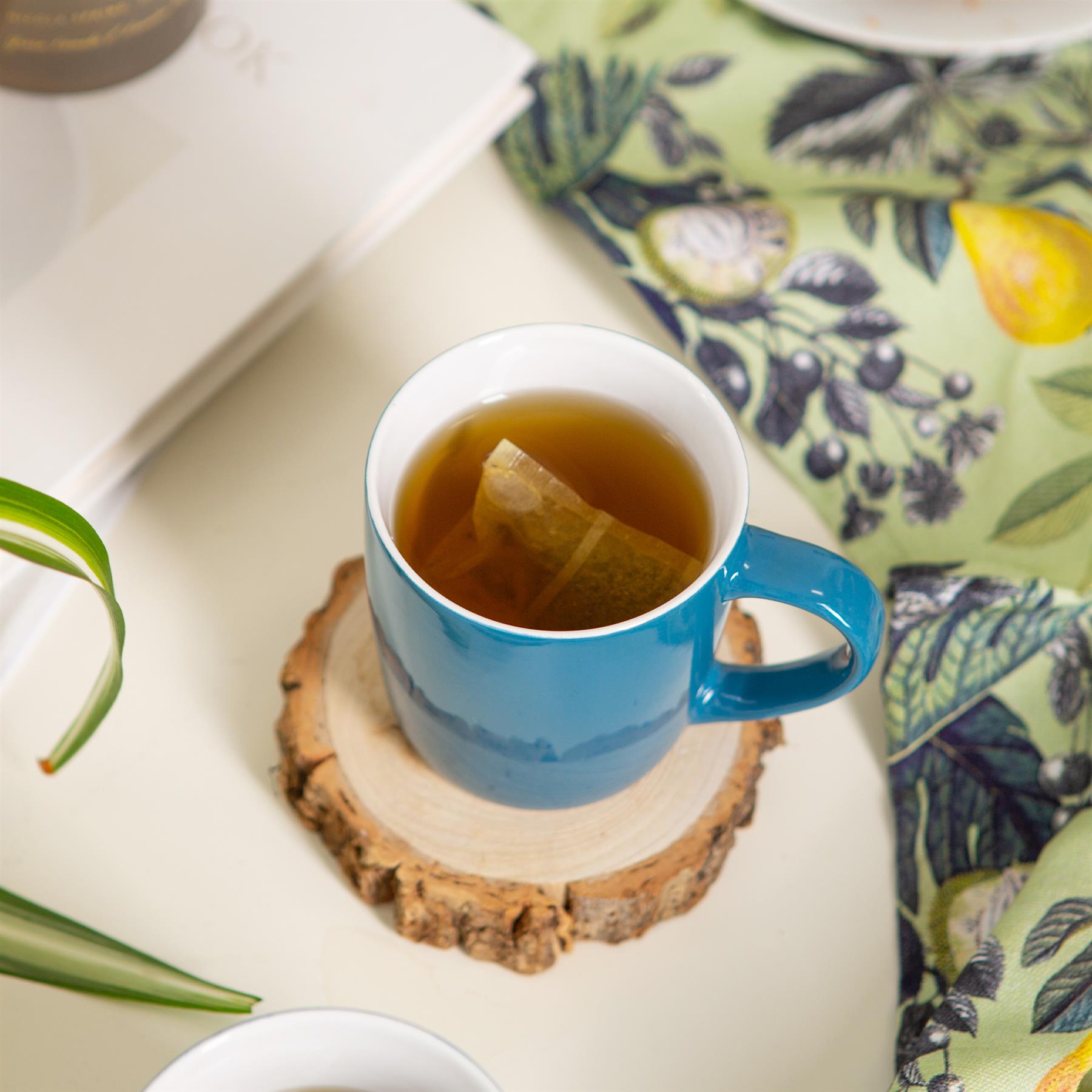 350ml Coloured Coffee Mugs - Pack of 4