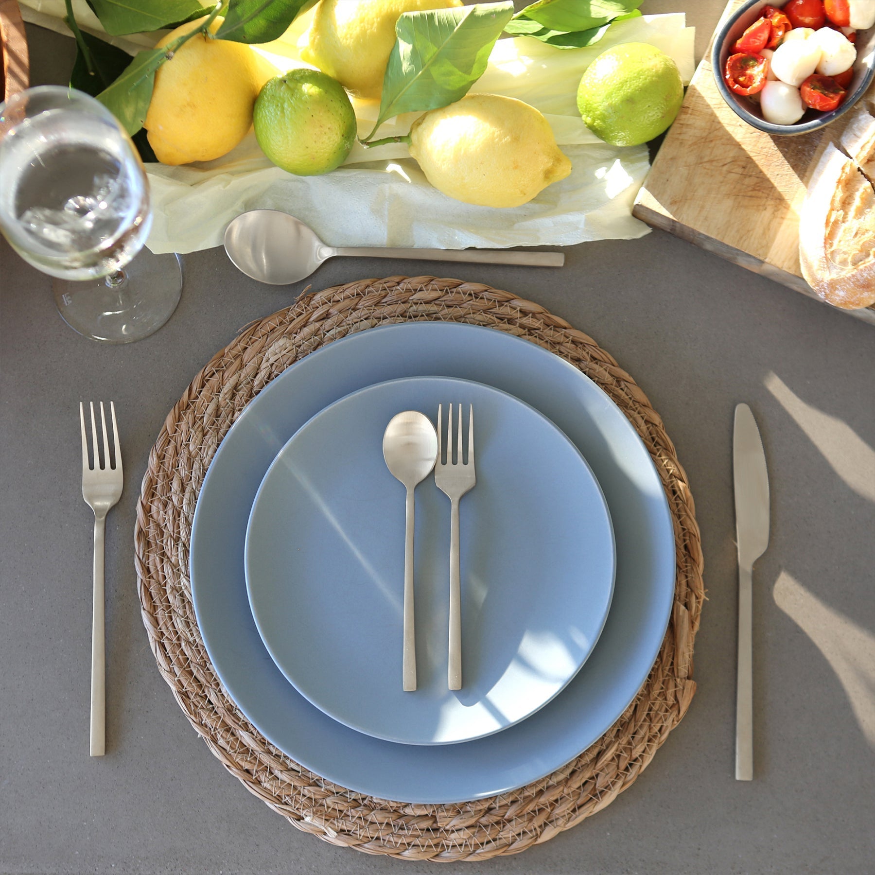 Stainless Steel Dinner Forks - 19.5cm - Pack of Four