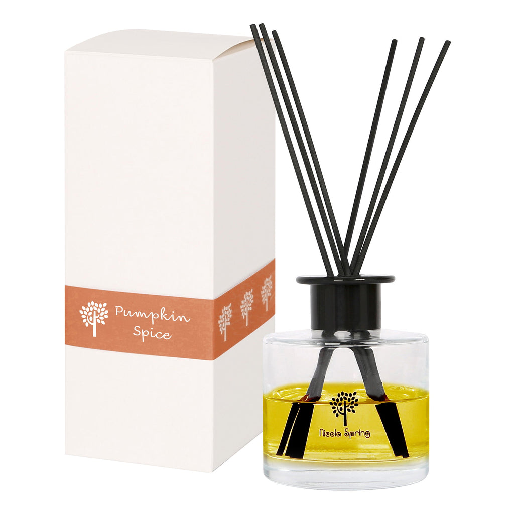 Glass Reed Diffuser - 200ml - Pumpkin Spice