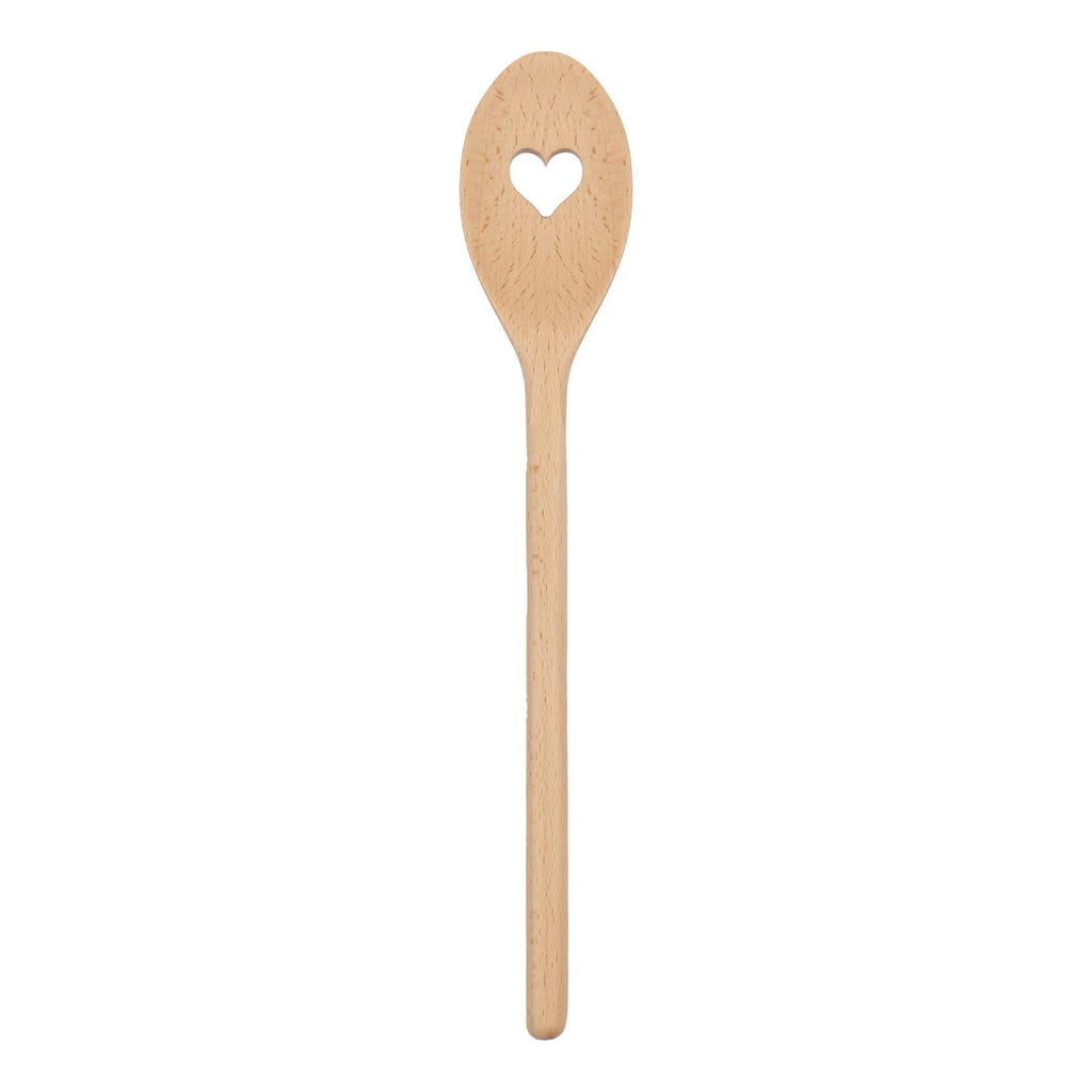 Wooden Heart Cooking Spoon - 30cm