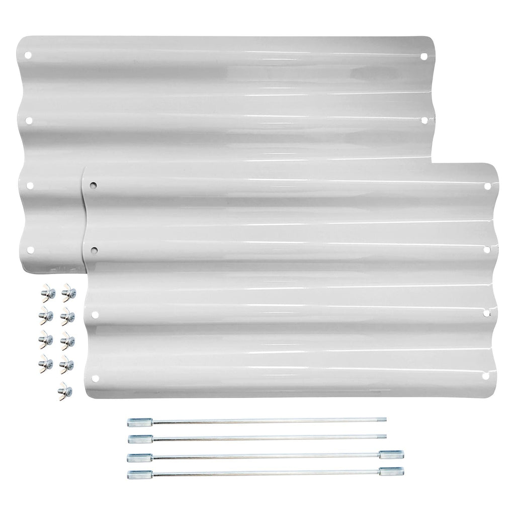 Galvanised Steel Raised Garden Bed Extension Set - 50cm