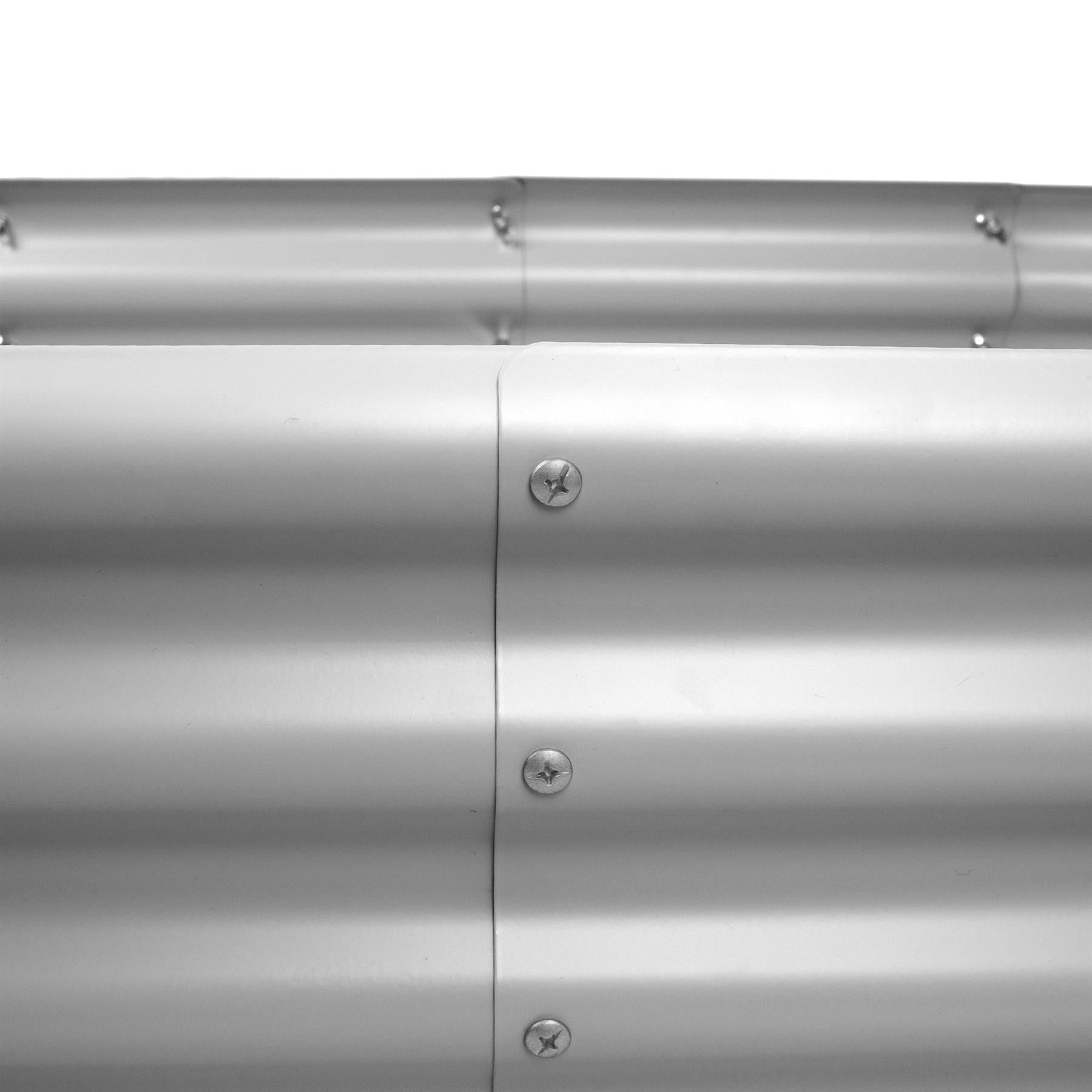 Galvanised Steel Raised Garden Bed Extension Set - 50cm