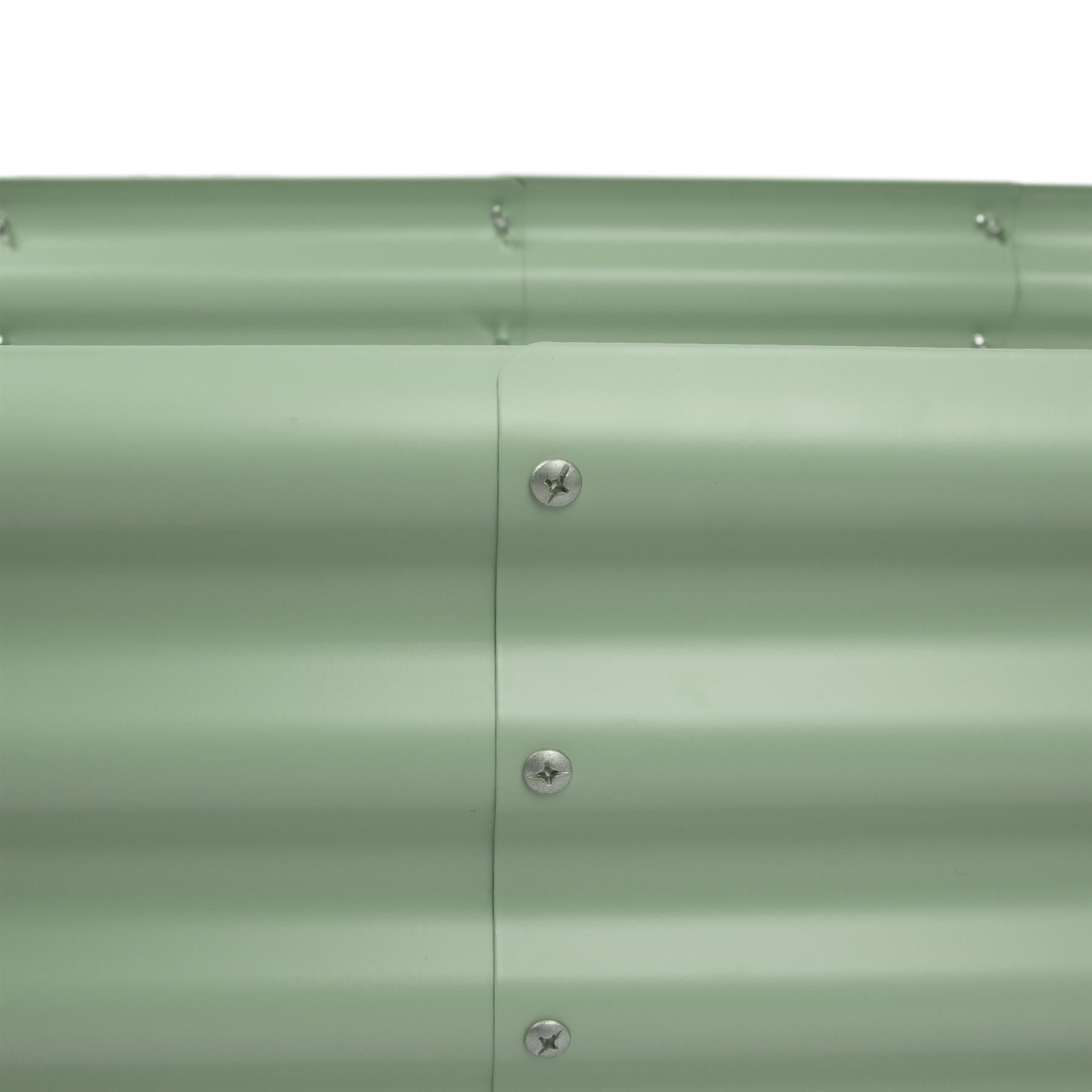 Galvanised Steel Raised Garden Bed Extension Set - 50cm