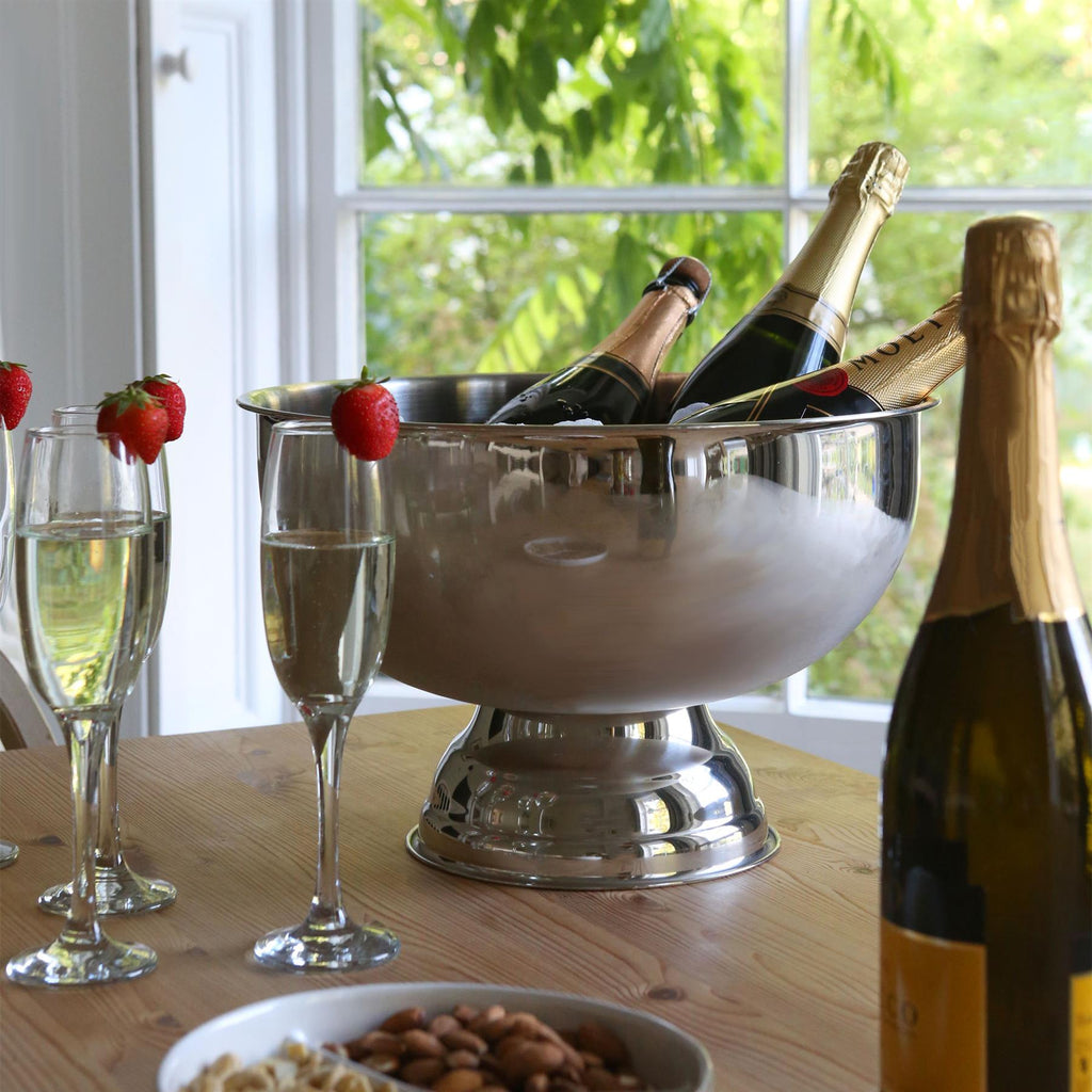 Stainless Steel Champagne Ice Bucket - 35cm