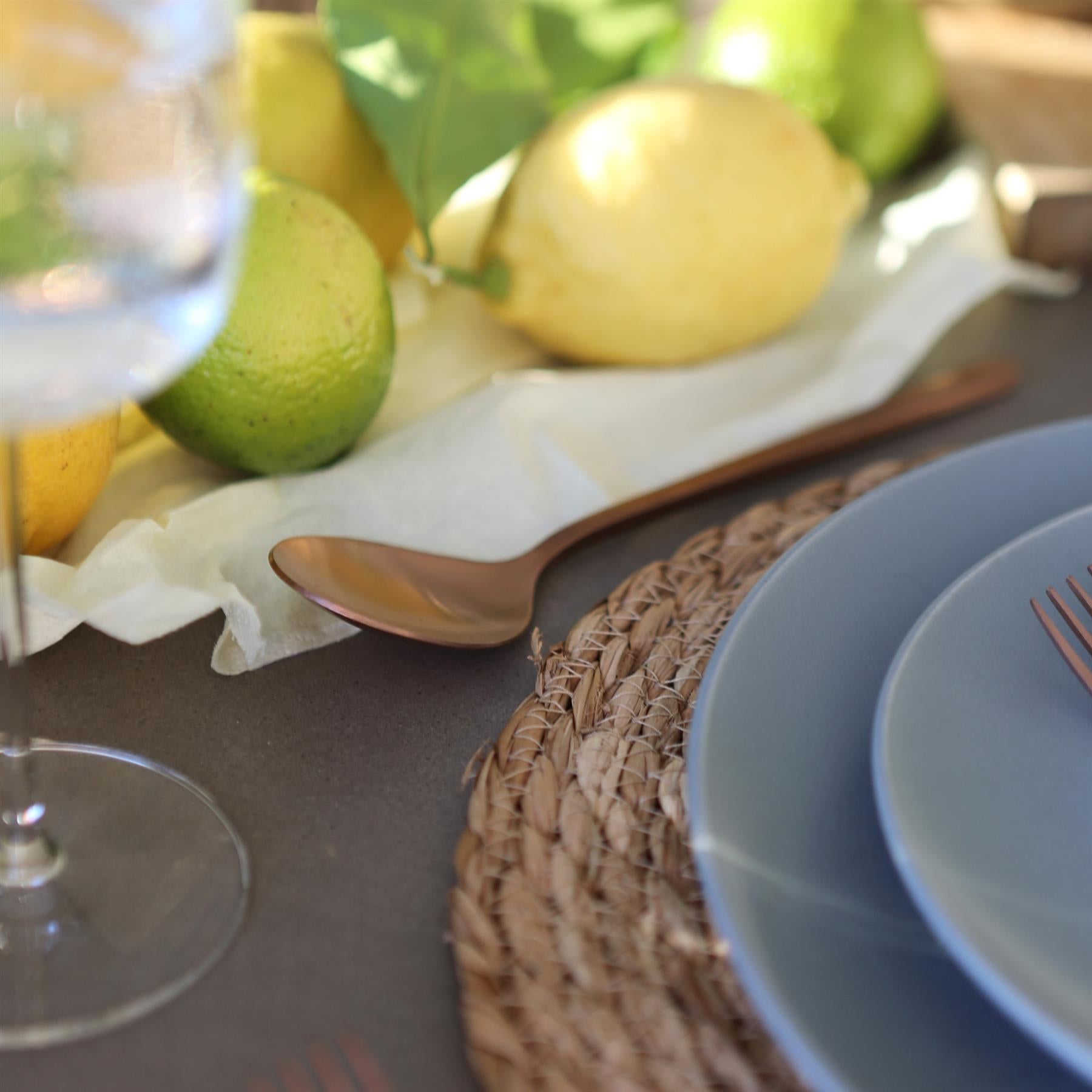 Stainless Steel Dessert Spoons - 20cm - Pack of Four