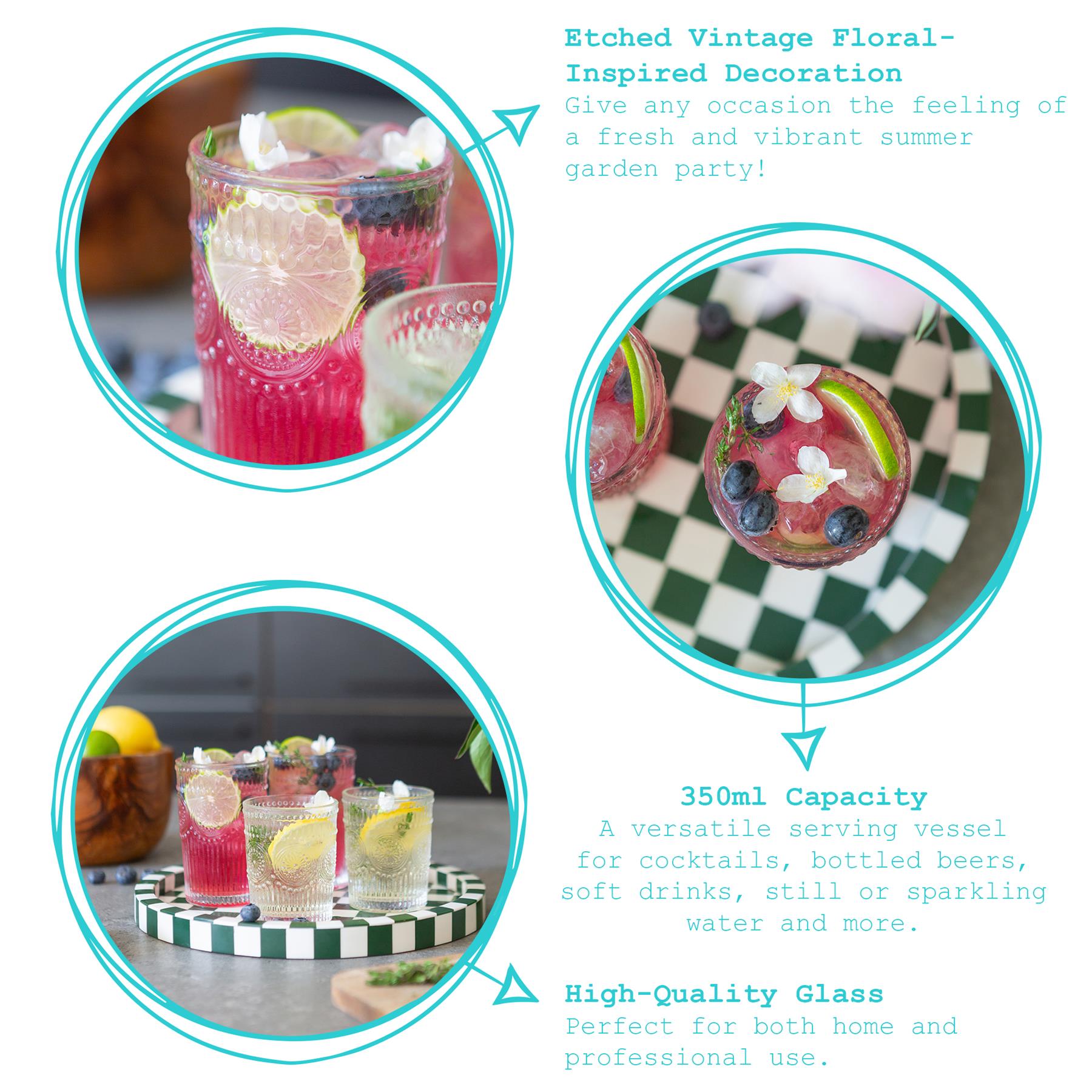 350ml Amore Highball Glasses - Pack of 6