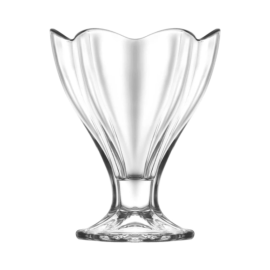 250ml Lily Glass Ice Cream Bowls - Pack of Six