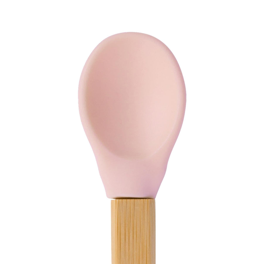 2pc Bamboo Baby Weaning Fork & Spoon Set