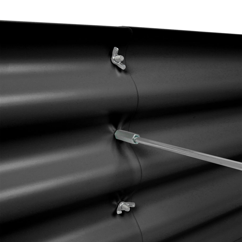 Galvanised Steel Raised Garden Bed Extension Set - 50cm