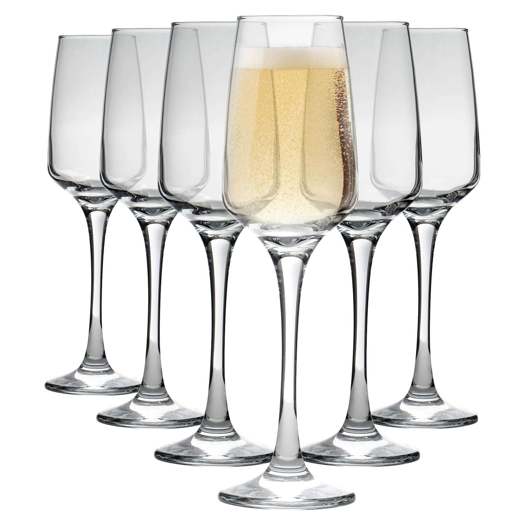 230ml Lal Champagne Flutes - Pack of Six