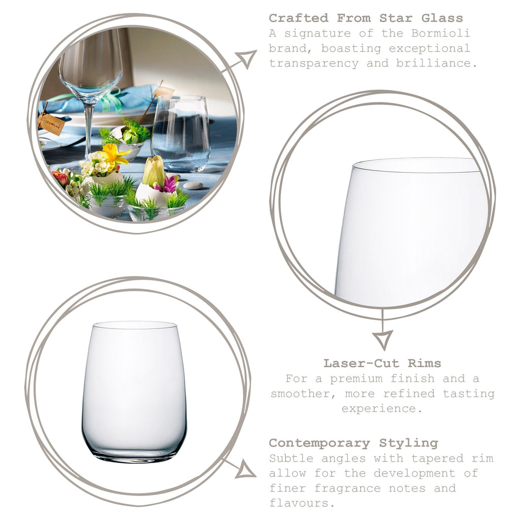 430ml Restaurant Glass Tumblers - Pack of Six