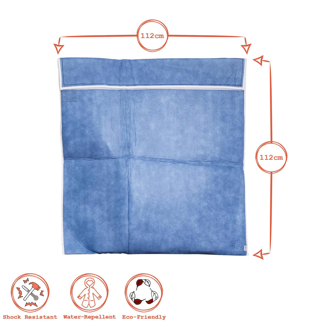 Reusable Art Bag - Blue